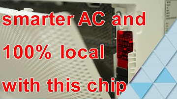 controlling your AC without any cloud apps. make it smarter and 100% local with an Esphome chip