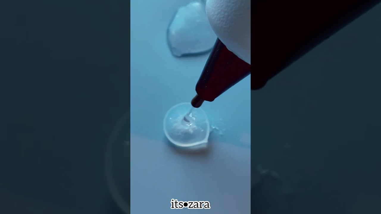 making some pretty cool hot glue mushrooms :)