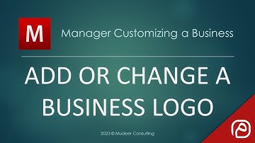 Manager.io Guides : 24 Add or change a business logo