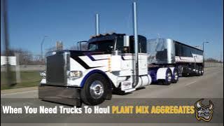 We move Hot Mix Asphalt, Wet Batch Concrete, Aggregates and Dirt for highway projects nationwide.