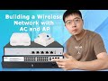 How to build the wireless network system using access controller ac and access point ap