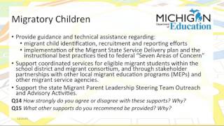 Overview: Every Student Succeeds Act (ESSA) Supports for Special Populations of Students