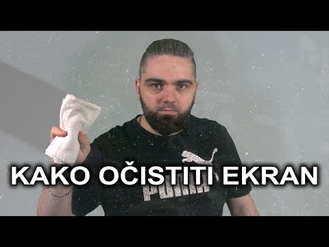 Video: Kako Očistiti Ekran