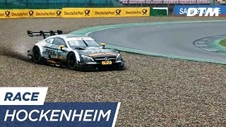 Maro Engel fails at the Sachs-Corner - DTM Hockenheim 2017