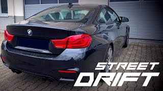 SD // BMW M4 GERMAN STREETDRIFT COMPILATION // POV - DRIFT - DONUT