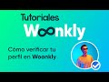 Cómo verificar un perfil en Woonkly.com para ganar criptomonedas por ver publicidad - Tutorial