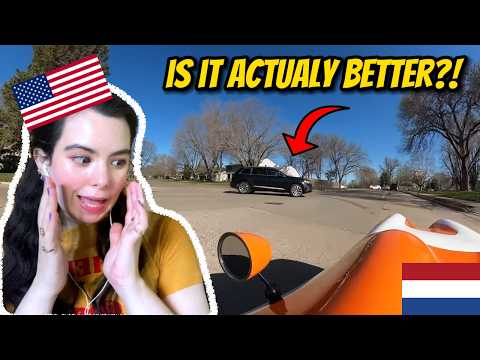 American Girl Reacts: Netherlands vs USA Cycling: Is Dutch Infrastructure Really That Good?