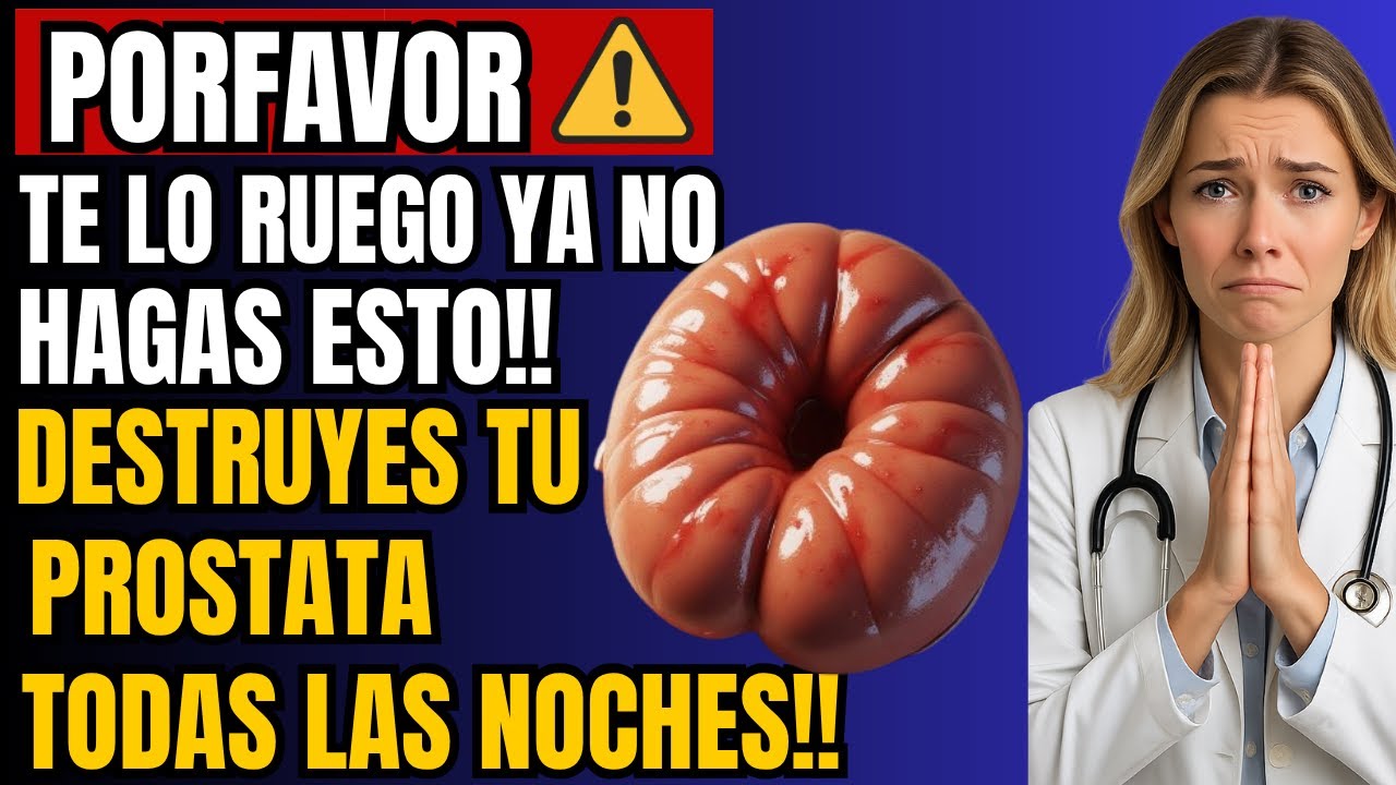 UROLOGA REVELA: 3 ERRORES QUE COMETES DIARIO Y DESTRUYEN TU PROSTATA.