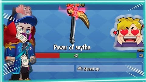 How to get scythe in build and shoot 🤩(blockman go)
