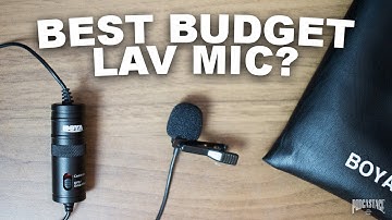 BOYA BY-M1 Lavalier Mic Review / Test