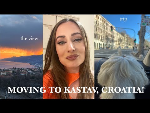 Moving to Kastav, Croatia | Our moving trip, house tour, changing hair color and doing my nails!