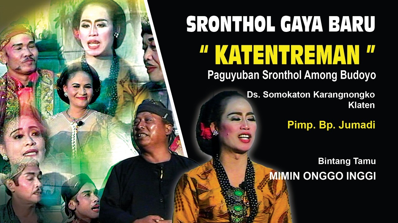 Live Kethoprak Gaya Baru / Sronthol 