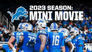 NFL Media presents: 2023 Detroit Lions Mini Movie