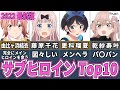 【ラブコメ】最新版おすすめラブコメサブヒロインランキング10作品！アニメおすすめ紹介！【2次元ラブコメ紹介所/にじあに】