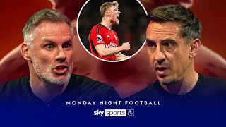 Carra And Nev Debate Whether Hojlund Is Good Enough For Man United