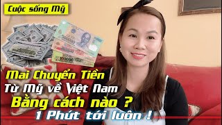 Cách Gửi Tiền Về VN Tại Nhà, Nhận Được Sau 1 Phút, KHÔNG TỐN PHÍ Và Còn Được Tặng 15$ Cho Khán Giả