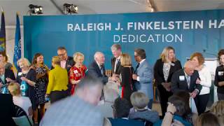 Raleigh J. Finkelstein Hall Dedication Ceremony