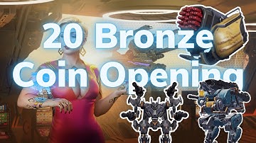 20 Event coins War Robots Opening | War Robots