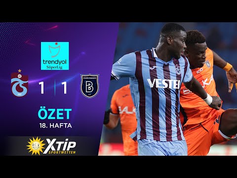 Merkur-Sports | Trabzonspor (1-1) R. Başakşehir - Highlights/Özet | Trendyol Süper Lig - 2023/24