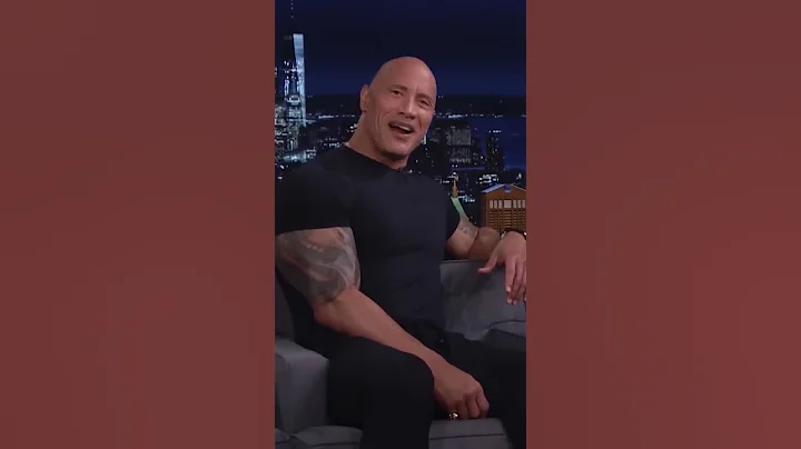 #TheRock reacts to #KevinHart’s impressions of him 😂 #shorts
