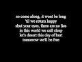 Sia - Soon We'll Be Found LYRICS