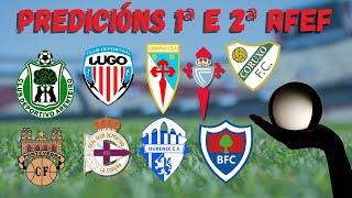 O ARENTEIRO EN SEGUNDA? ASCENSO DE PONTEVEDRA E COMPOS? | Predicións 1ª e 2ª RFEF