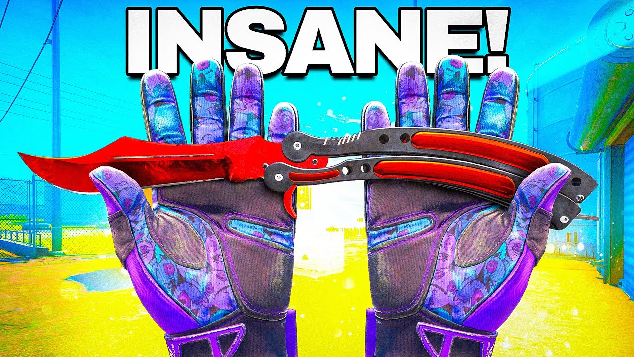 BUTTERFLY KNIFE RUBY UNBOXING!? (WTF) - YouTube