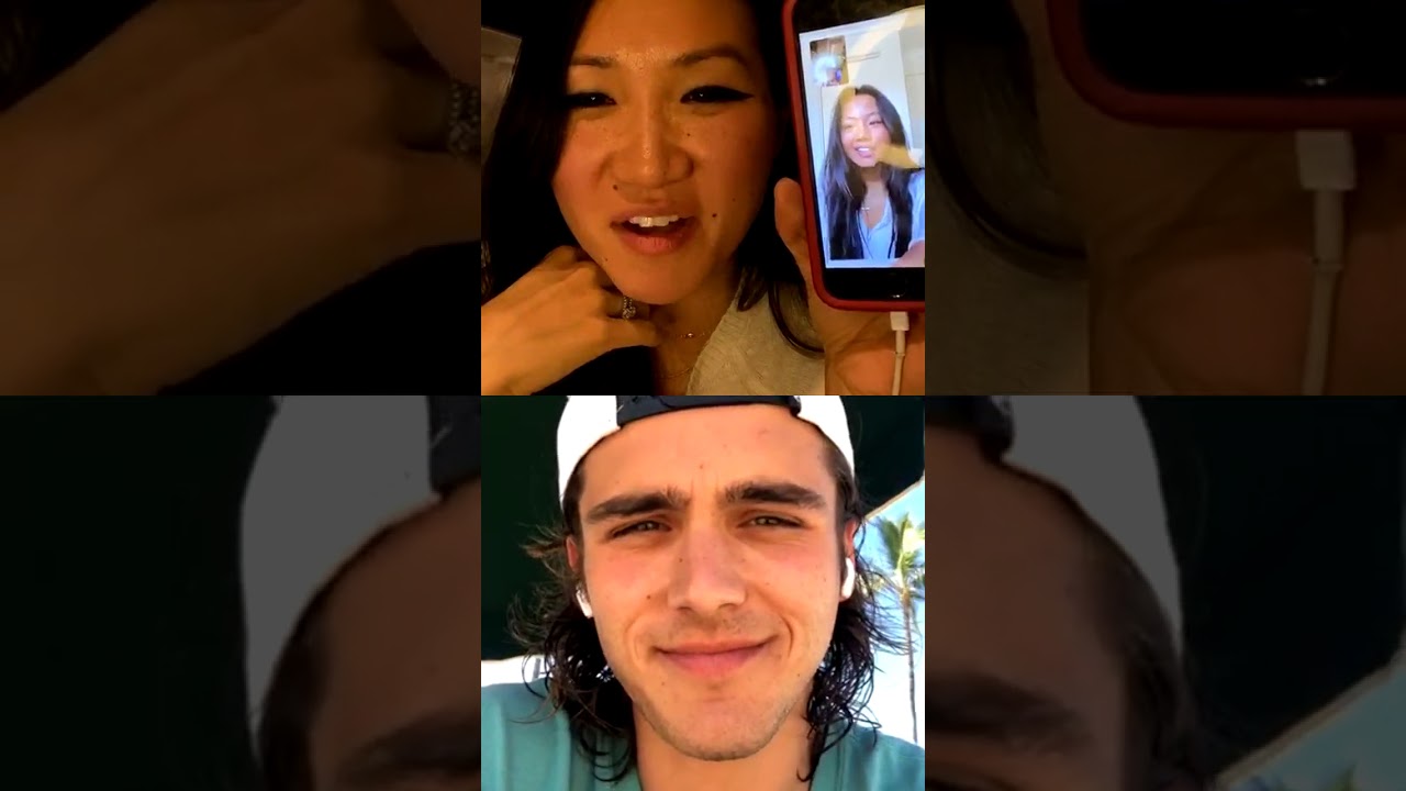 Charlie Gillespie IG Live with Soyon & Tori - 27/11/20