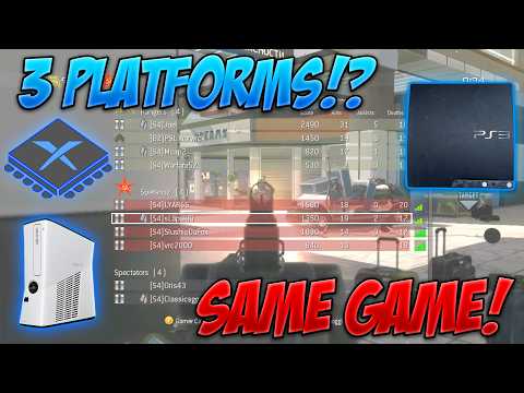 Xbox 360, PS3 & PC Can FINALLY Play MW2 Together!?