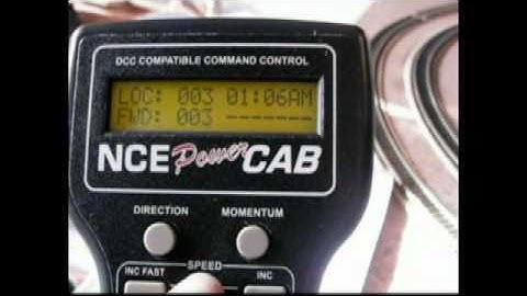 NCE Powercab Basic Setup