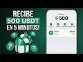 How to Get 500 USDT for FREE and Withdraw MONEY INSTANTLY without Investment!