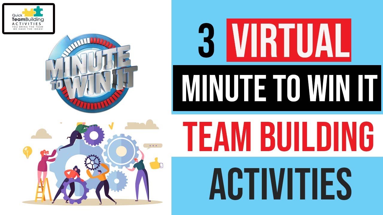 Virtual Minute To Win It Fun Team Building Activities Events For Corporate
