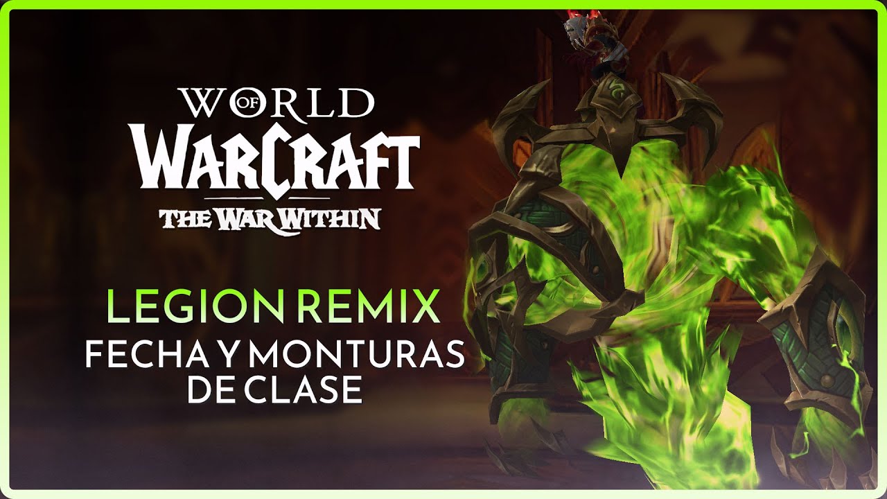 REGRESAN LAS MONTURAS DE CLASE A WORLD OF WARCRAFT