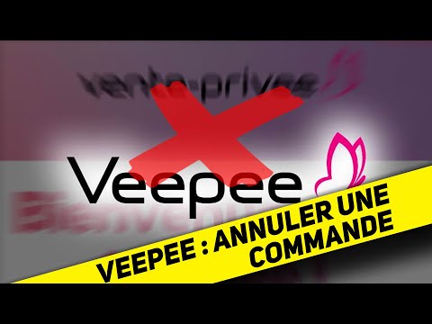 Vente Privée / Veepee : Annuler ma commande