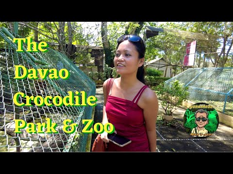 Visiting the Davao Crocodile Park & Zoo - Philippines