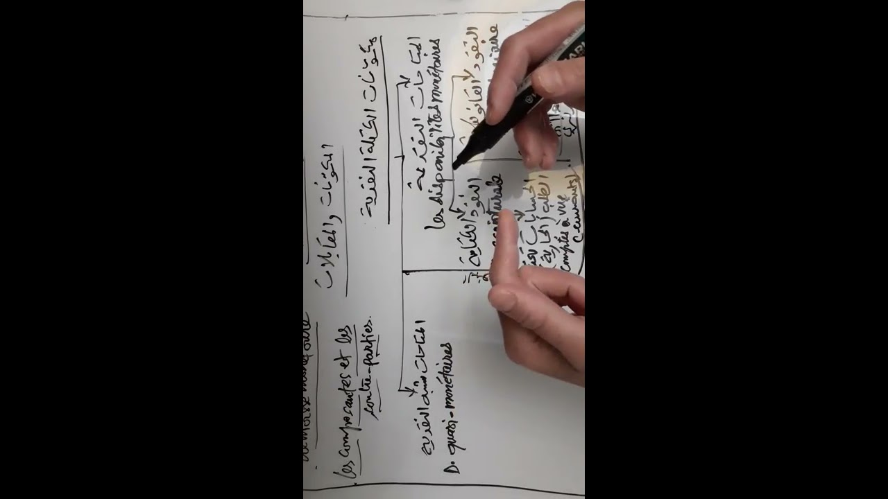 الدرس 1 الجزء 1الكتلة النقدية la masse monétaire