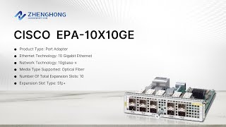Cisco Epa-10X10Ge Asr 1000 10X10Ge Ethernet Port Adapteron Sale