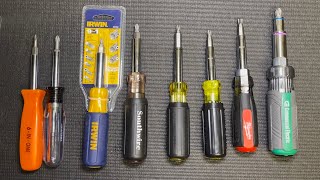 MultiBit Screwdrivers: HDX, Husky, Southwire, Irwin, Klein Tools, Commercial Electric, Milwaukee