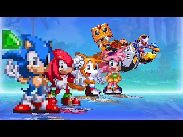 Mighty & Ray in Sonic 3 A.I.R (SHC '22) ✪ Full Game Playthrough  (1080p/60fps) 