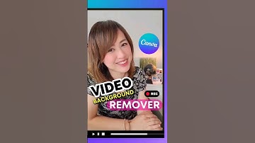 Learn how to edit videos in Canva with the "Background Remover" feature! #canvavideoediting