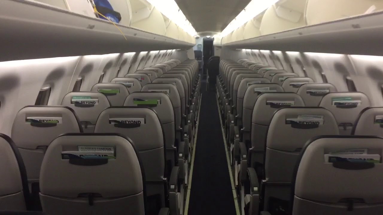 Alaska Airlines Embraer E175 First Class