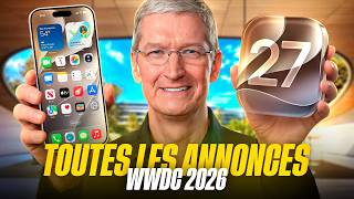 Les annonces CATASTROPHIQUE d'Apple : Apple Intelligence, Siri AI (WWDC 2026)