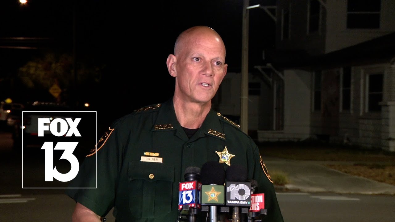 Full press conference: Armed suspect shot by St. Pete police - YouTube