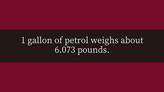 How many pounds is five gallons of liquid?