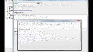V11 Group Headings in Grid Part 3