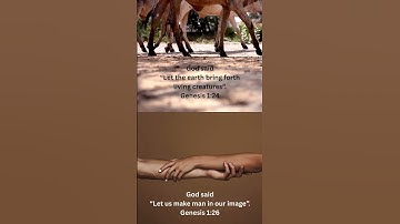 GENESIS 1: 24 -31- Day 6 of Creation #genesis #creation