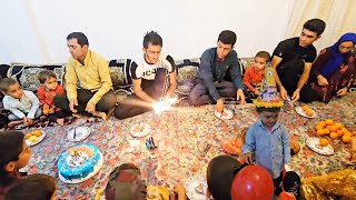 Nomadic Celebrating: Parvin's Son's Energetic Birthday Party in the Village 🎂🏞️