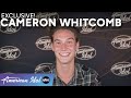 Cameron Whitcomb Is Flippin' Excited He Got A Golden Ticket - American Idol 2022