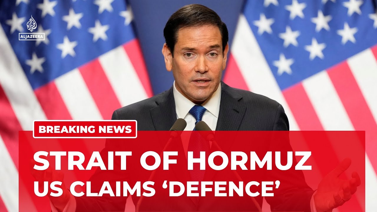 US monitors Hormuz tensions as shipping concerns grow, Rubio stresses 'defensive' stance