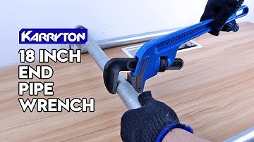 KARRYTON 18IN End Pipe Wrench